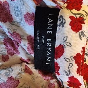 Lane Bryant Floral Print Blouse